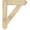 Ekena Millwork Traditional Arts & Crafts Rough Sawn Bracket, Douglas Fir, 6"W x 32"D x 38"H BKT06X32X38TRA03RDF - alternate 2